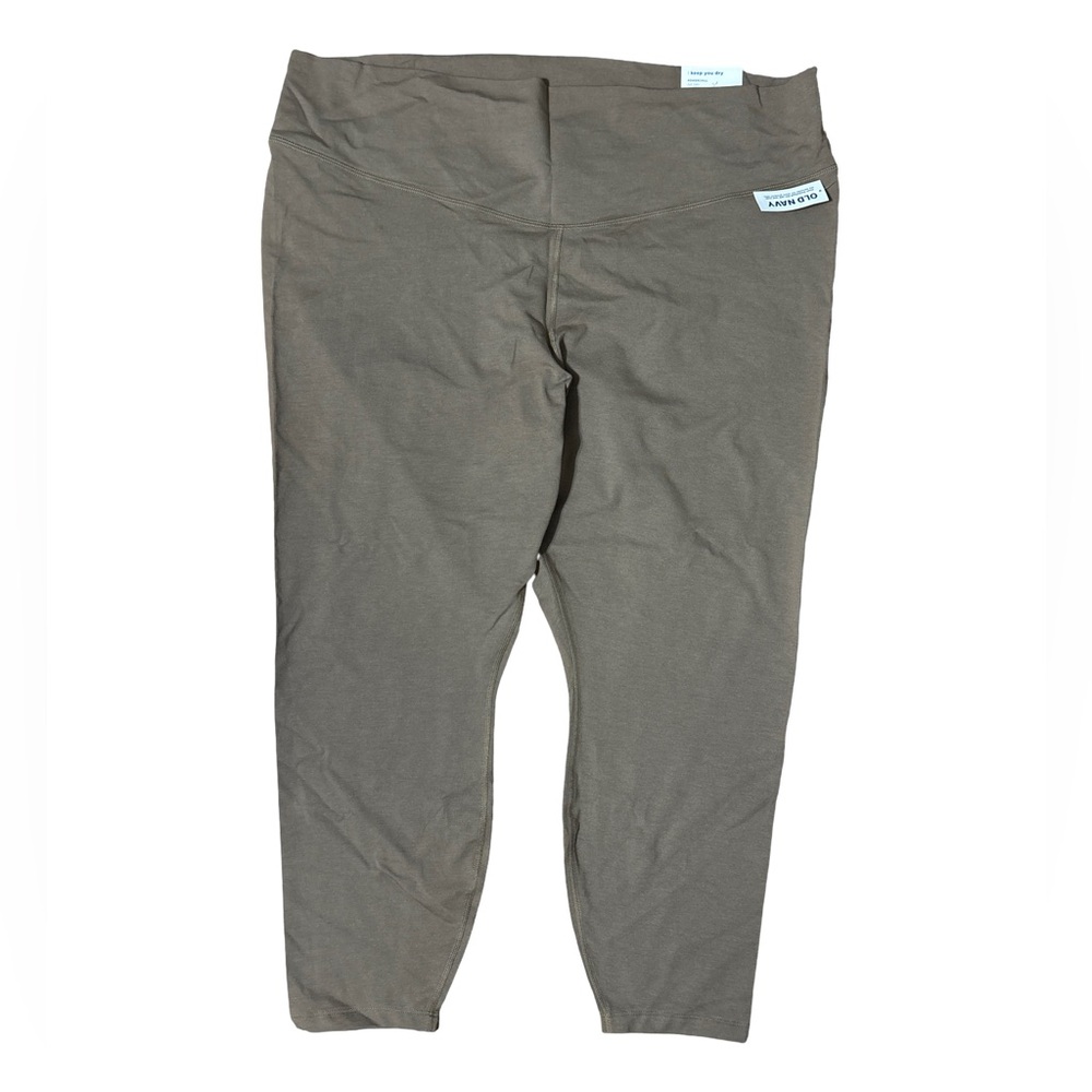 Old Navy Brown Powerchill Go-Dry Leggings Women's